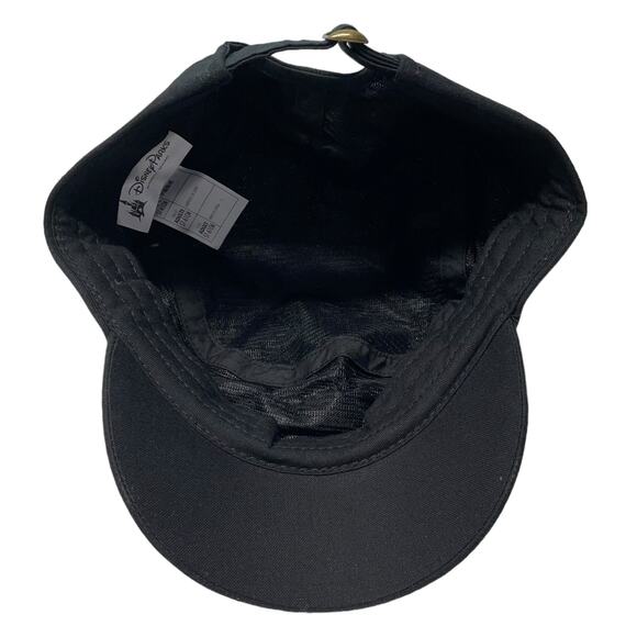 Disney Parks Pirates of the Caribbean Cadet Hat Cap Black Adjustable Strapback - Picture 4 of 5